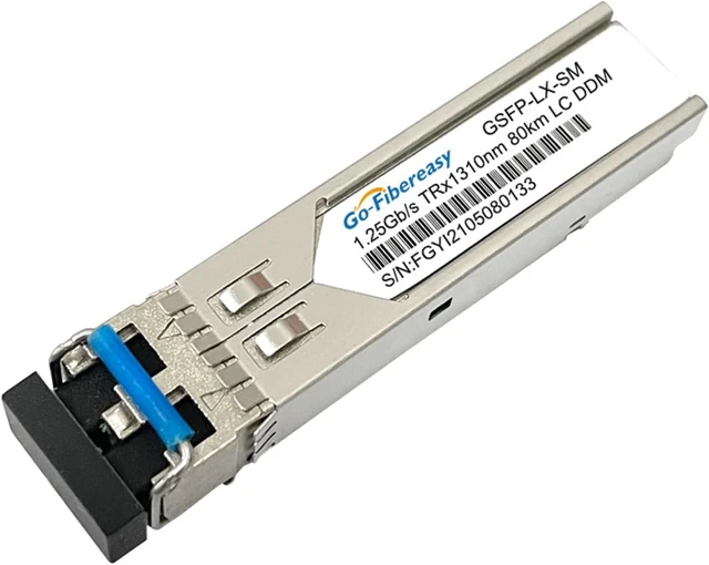 Main image of 2PCS Gigabit 1.25G Single-Mode Optical Module sfp Single-Mode Dual-Fiber Module 1310nm Transmission 10km(80km)
