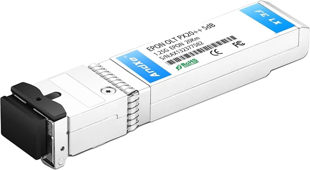 Main image of Compatible EPON OLT SFP Optical Module, 1490nm-TX/1310nm-RX, 1.25G-TX/1.25G-RX, Class PX20+, 20km Range, DOM Support, Single-Fiber SC/UPC Single Mode. (0LT SFP