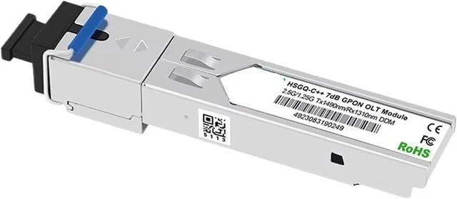 Alt view image 2 of 6 - 2.5Gbps/1.25Gbps SFP Mpdule OLT C+++ 7/8/9dB SC UPC Optical PON Module 1490/1310nm Max Distance 20kmTransceiver Module(1PCS 7dB)