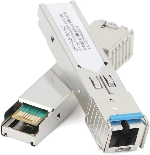 Alt view image 5 of 7 - 1Pair Gigabit Fiber SFP Module 1000M SC 1.25G Single Mode A+B Fiber Module Fit for Ethernet Switch(100KM)