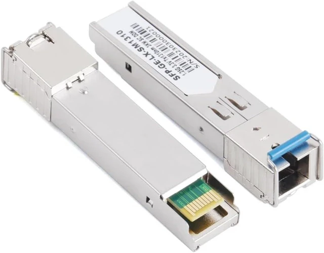 Alt view image 6 of 7 - 1Pair Gigabit Fiber SFP Module 1000M SC 1.25G Single Mode A+B Fiber Module Fit for Ethernet Switch(100KM)