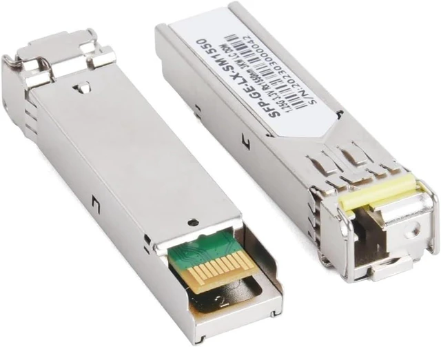 Alt view image 5 of 6 - 5 Pairs 1.25G Gigabit SFP Fiber Optic Module Single Mode Single Fiber LC 1310/1550nm A+B End for Ethernet Switch(40KM)