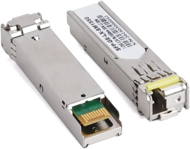 Alt view image 5 of 6 - 1Pair Gigabit Fiber SFP Module 1000M LC 1.25G Single Mode A+B Fiber Module Fit for Ethernet Switch(3KM)