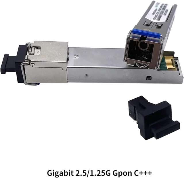 Alt view image 4 of 4 - FTTH GPON OLT C+++ 1.25/2.5G 7DB 8DB 9DB PON Module SFP Modules SC Port Tx1490, Rx1310nm Compatible with fiberhome(2PCS 8DB)