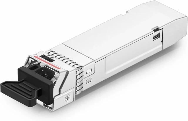 Alt view image 4 of 7 - SFP+ 10G BIDI Optical Transceiver Module, Single Mode Single Fiber Bi-Directional, 1270nm/1330nm Wavelength, 60km Reach, Commercial Grade, Paired Use
