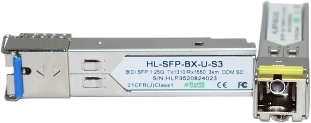 Main image of SC Connector 1.25G Gigalight 1310nm/1550nm SFP 1.25G 3KM LC Optical Transceiver(1 Pair 3km SC)