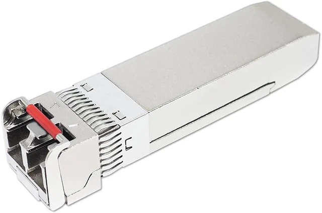 Main image of 10G SFP+ ER Fiber Optic Transceiver, Dual LC, 1550nm SMF, 40KM, Compatible SFP+ Module, Made in Taiwan, TAA Compliant, 1pc