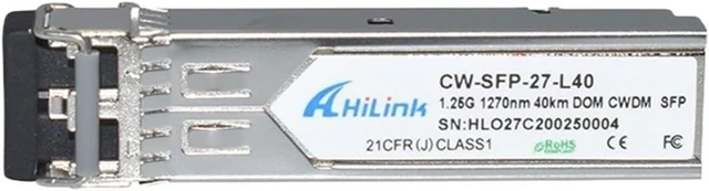 Alt view image 2 of 3 - 1000BASE-EX Duplex LC 1.25G 1270nm 40km 40km CWDM SFP