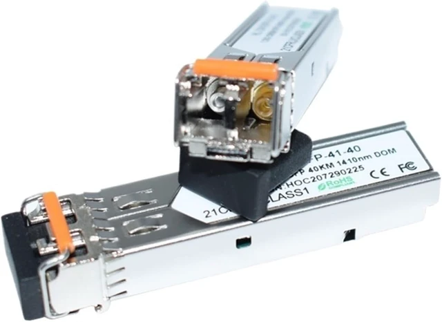 Alt view image 2 of 6 - 1.25G SFP CWDM 40km 1410nm SMF Dual DOM modules with LC Connector