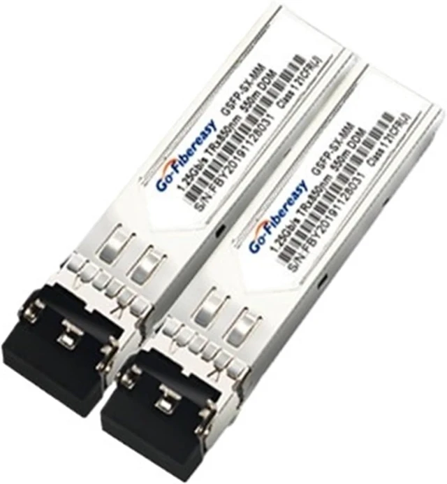 Alt view image 3 of 5 - 2PCS SFP Gigabit Multi-Mode Optical Module 1.25G-SX Optical Fiber Module 850nm Suitable for switches