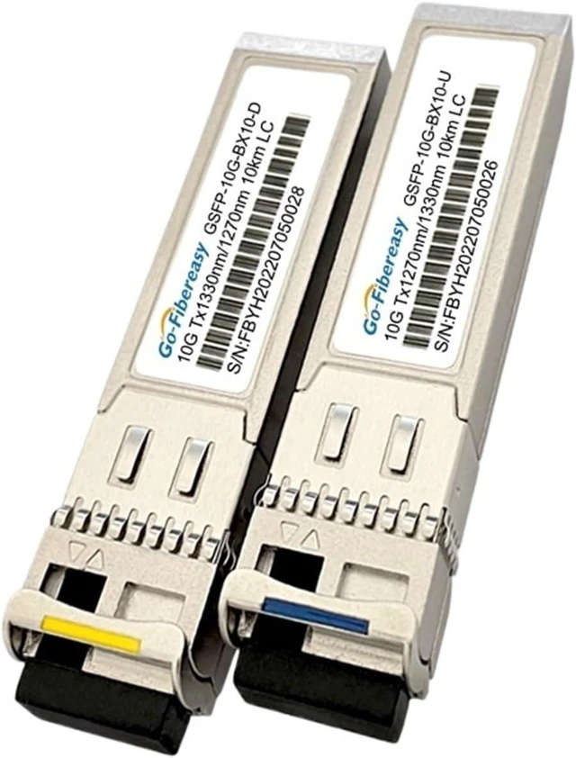 Main image of 2 Pairs of 10G Optical modules SFP-10G Single Mode Single Fiber 10~20km LC Interface Compatible