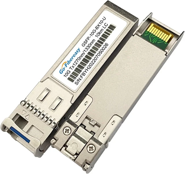 Alt view image 4 of 5 - 2 Pairs of 10G Optical modules SFP-10G Single Mode Single Fiber 10~20km LC Interface Compatible