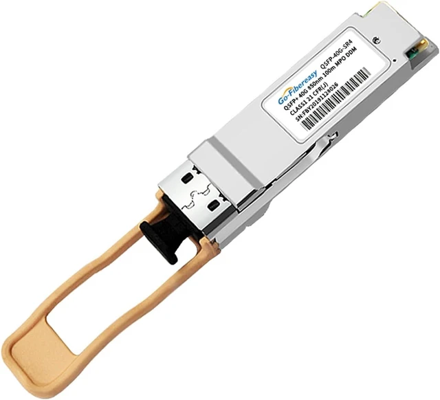 Alt view image 4 of 5 - 1PCS 40G Optical Module QSFP+SR4 Optical Fiber Multi-Mode Module MPO Interface Compatible with Other switches