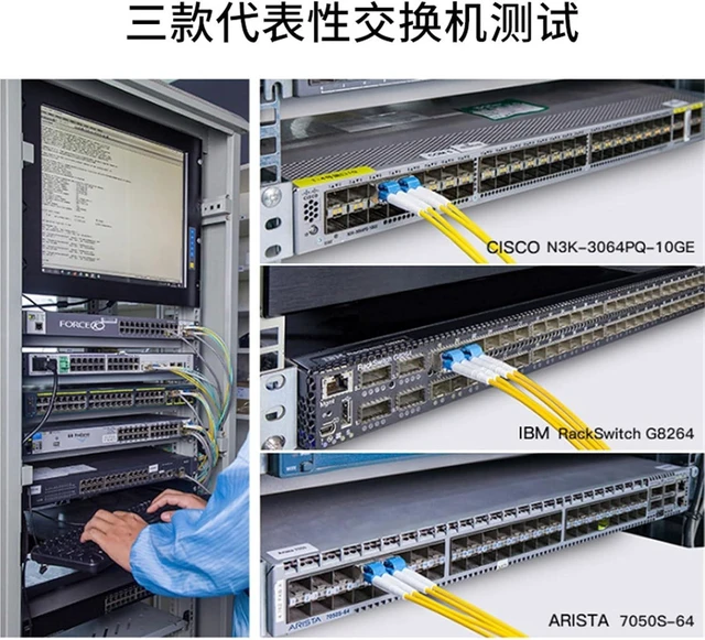 Alt view image 3 of 5 - 1PCS 10G Multi-Mode Optical Module SFP+10G Dual Fiber Module 850nm Compatible Switch