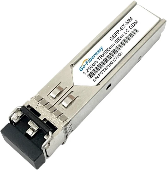 Main image of 2PCS SFP Gigabit Optical Module 1.25G Multi-Mode Dual Fiber LC Interface Optical Module 550m