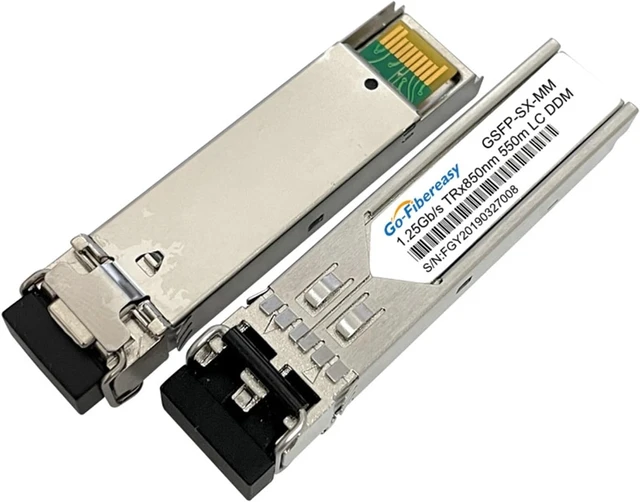 Alt view image 5 of 5 - 2PCS SFP Gigabit Optical Module 1.25G Multi-Mode Dual Fiber LC Interface Optical Module 550m