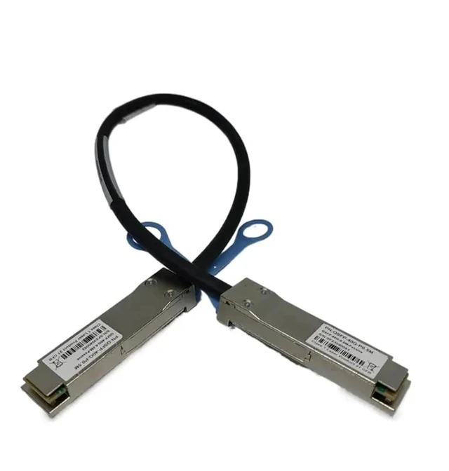 Alt view image 4 of 5 - 40G QSFP+ DAC Cable - 40GBASE-CR4 Passive Direct Attach Copper Twinax for QSFP-H40G-CU1M, 1-Meter(3.3ft)(Length 0.5M)