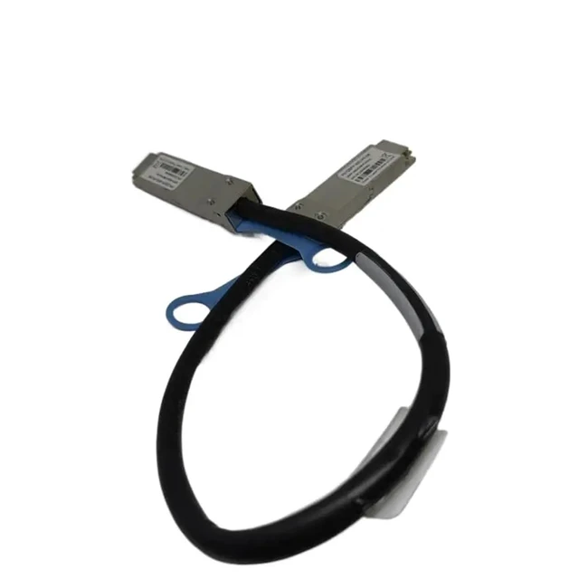 Alt view image 5 of 5 - 40G QSFP+ DAC Cable - 40GBASE-CR4 Passive Direct Attach Copper Twinax for QSFP-H40G-CU1M, 1-Meter(3.3ft)(Length 0.5M)