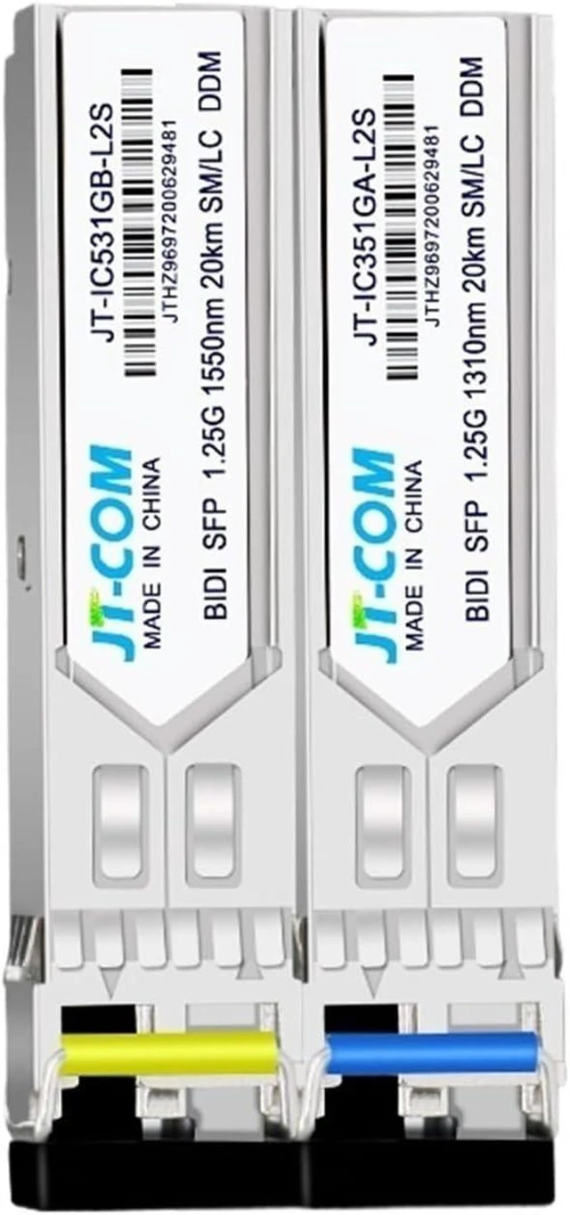 Alt view image 2 of 5 - 1PCS/1Pair Industrial-Grade Gigabit Single-Mode Single and Dual-core Optical Module SFP-LX-SM1310/1550nm Switch Module(JT-IC311TD-L2S)