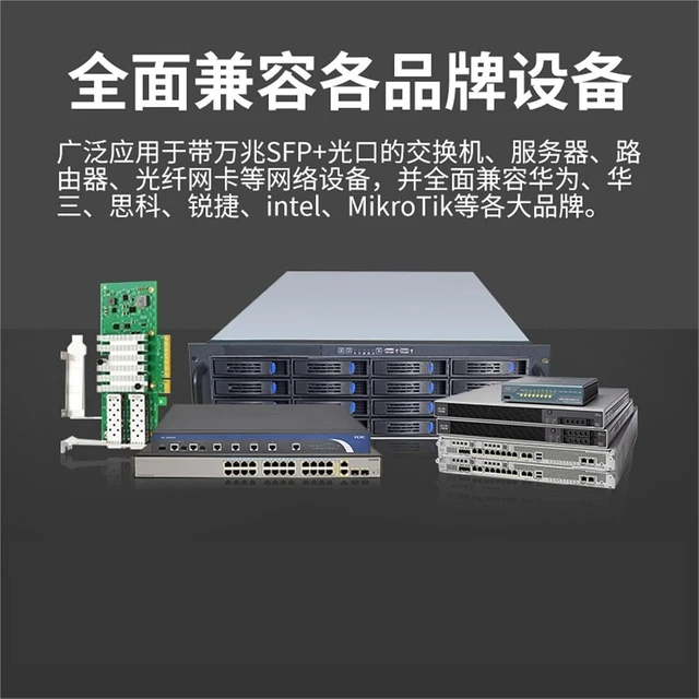 Alt view image 3 of 4 - 1PCS 10G SFP+10G high-Speed Cable DAC Copper Cable Stacking line Compatible with 1 Meter(1 Meter)