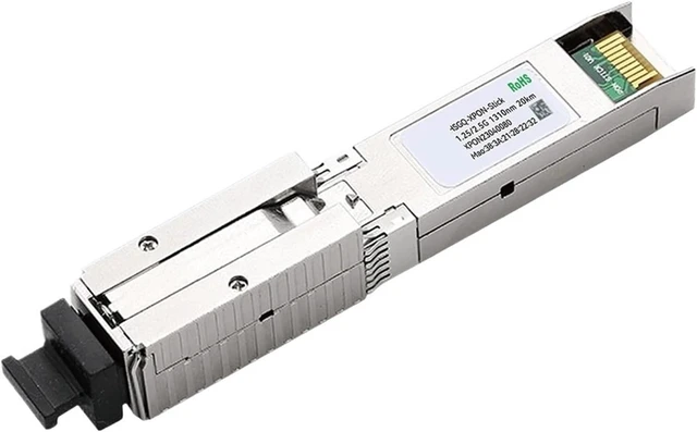 Alt view image 6 of 6 - V08 EPON & GPON Stick SFP ONU Stick with SC Connector DDM pon Module - 20KM Range ONU XPON(SC UPC-SC APC)