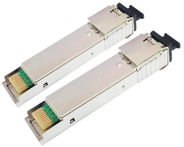 Main image of 10G SM LC WDM SFP+ Module 1270/1330nm Single Mode 10-60KM Fiber Optic Module(1Pair 10KM)