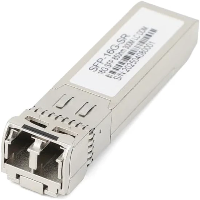 Alt view image 6 of 6 - 1PCS 16G SFP Optical Module 850nm/1310nm Dual Fiber LC 300m/10km/20km Multimode/Singlemode for Ethernet Switch(300M)