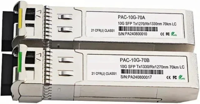 Main image of Strong Compatibility 100/80/70/60/40/20/10km Single Fiber 10G Mini GBIC WDM SFP 1270nm/1330nm DOM LC Simplex(SFP Programmer)