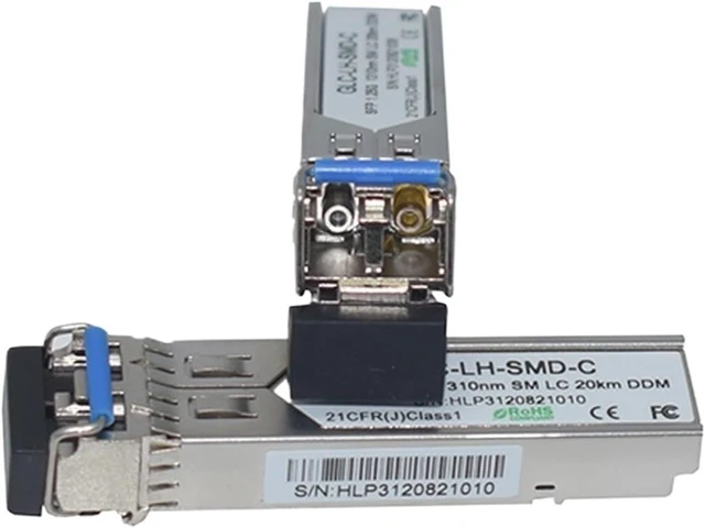 Alt view image 4 of 4 - GLC-LH-SMD 1000BASE-LX 1G GBIC Duplex LC 1.25G 1310nm 10km DOM SFP(1pcs)