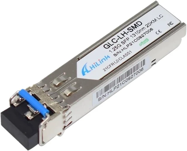 Alt view image 4 of 5 - 1000BASE-LX Duplex LC 1.25G 1310nm 20km DOM SFP GLC-LH-SMD(5pcs)