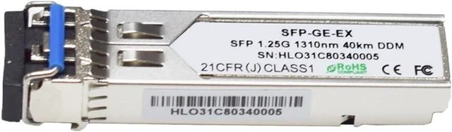 Main image of 1000BASE 1.25G 40KM SMF 1.25G 1310nm Dual LC Connector SFP(2 pcs)
