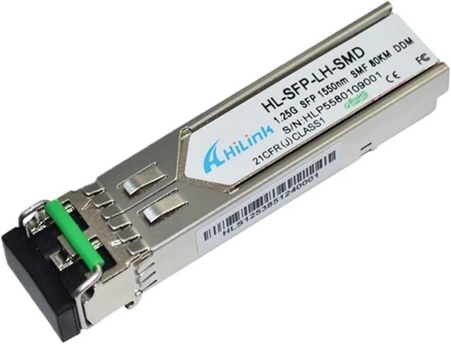 Alt view image 2 of 6 - 100GBASE SFP-1.25G-ZX 1.25G 1550nm 80km Duplex LC Optical Traceiver(1 pc)