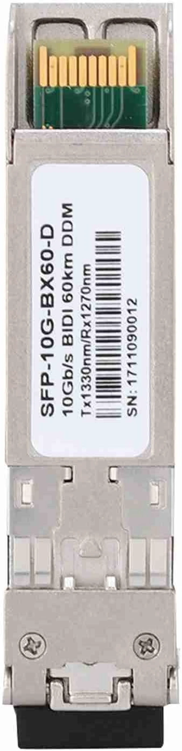 Alt view image 4 of 7 - AIQ YP19011 SFP 10G BX60 D 60KM Optical Module, 10 Gigabit Single Mode Dual Fiber, for Cloud Computing Data Center, Compatible with HP/, High Speed Stable Data Transmissio
