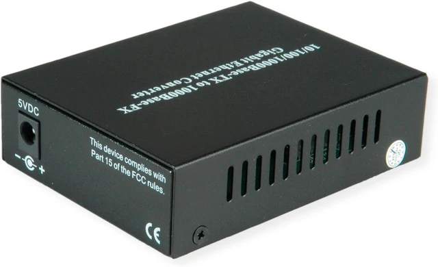 Alt view image 3 of 5 - VALUE Gigabit Ethernet Converter, RJ-45 - SFP