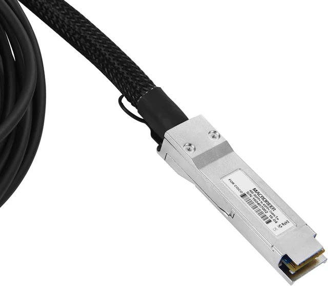 Alt view image 5 of 6 - 40G QSFP+ to 4 SFP+ DAC Breakout Cable,40GBASE-CR4 Passive QSFP to SFP Cable,Direct Attach Copper Cable for Juniper QFX-QSFP-DACBO-1M Devices, 1-Meter(3.3ft)
