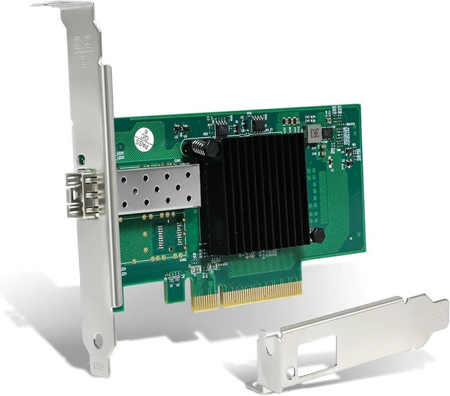 Alt view image 5 of 7 - 10Pack 10GBase-LR SFP+ Transceiver & 10Gb PCI-E NIC Network Card, with Intel 82599EN Chip, Compare to Intel X520-DA1