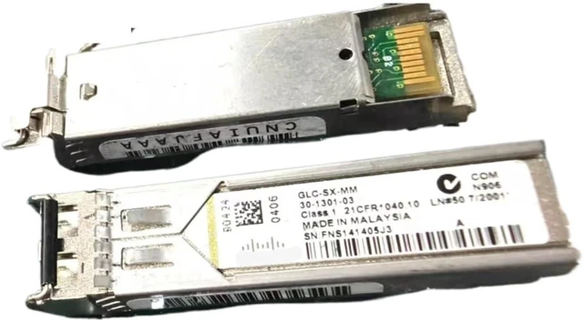 Main image of GLC-SX-MM GLC-SX-MMD LC 1.25G 850nm 300M Gigabit multimode Module SFP Optica Fiber Transceiver(New GLC-SX-MMD 10PCS)