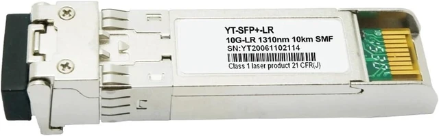 Main image of J9151D Compatible 10GBASE-LR SFP+ 1310nm 10km DOM Duplex LC/UPC SMF Optical Transceiver Module sfp 10g lr sm(1Pcs 10KM)