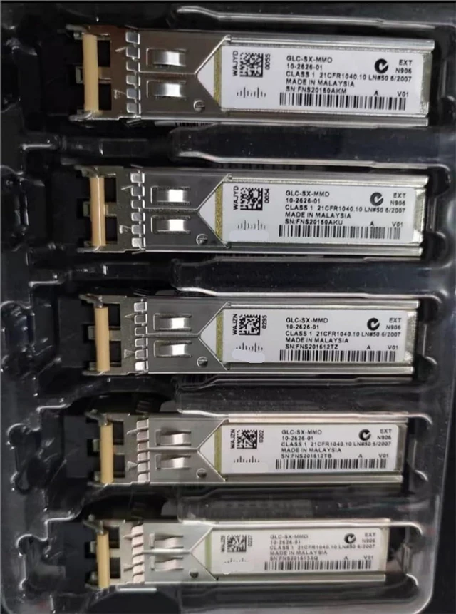 Alt view image 2 of 3 - GLC-SX-MM GLC-SX-MMD LC 1.25G 850nm 300M Gigabit multimode Module SFP Optica Fiber Transceiver(New GLC-SX-MMD 10PCS)