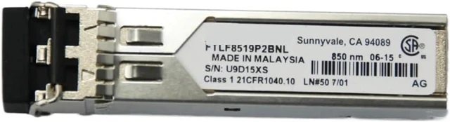 Main image of 1Pcs FTLF8519P2BNL 850nm 1.25G 500M SFP Gigabit Optical Fiber Module/1.25g sfp/ 1g switch/1g Transceiver