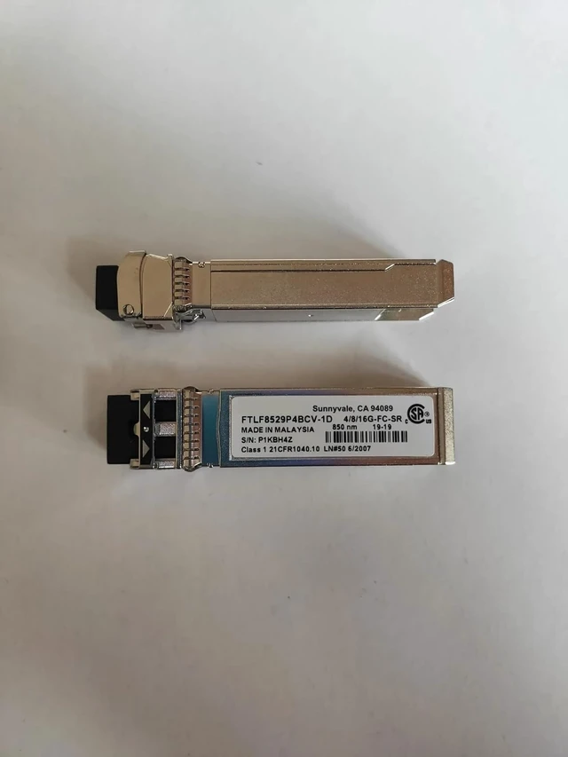Alt view image 3 of 3 - 1PCS 850NM 16G SFP Transceiver FTLF8529P4BCV-1D 16G-FC-SR CA 94089 16GB Fiber Optical Module