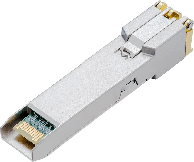 Alt view image 3 of 7 - 1Pcs 10G Copper SFP+ Module 10GBase-Tx 2.5G Fiber Optical RJ45 Ethernet Port 10Gbps Transceiver Module Transmission TL-SM510U(TL-SM510U)