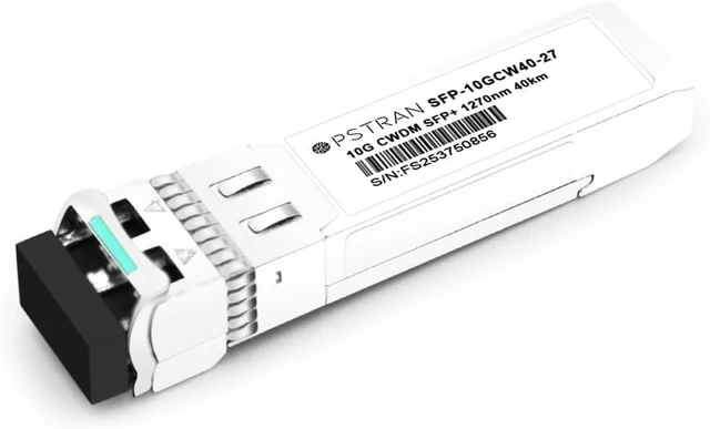 Main image of 10G CWDM SFP+ Optical Transceiver Module Compatible with HPE CWDM-SFP10G-1270 1270nm 40km DOM Duplex LC SMF