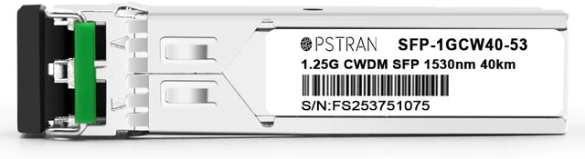 Alt view image 3 of 4 - 1000BASE-CWDM SFP Optical Transceiver Module Compatible with Brocade E1MG-CWDM40-1530 1530nm 40km DOM Duplex LC SMF