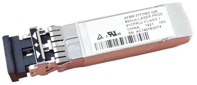 Main image of 16g Fibre Channel SFP AFBR-57F5MZ-QM 16GB 850NM Fc Port HBA Channel Transceiver