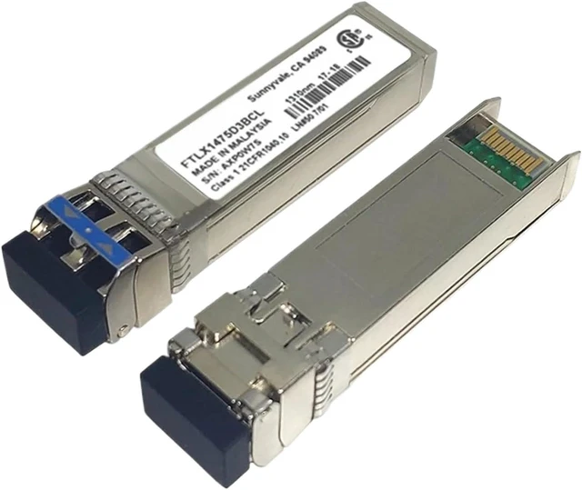 Main image of 1pc SFP 10GB 10km Transceiver FTLX1471D3BCL FTLX1471D3BTL FTLX1475D3BCL FTLX1475D3BTL Compatible Universal Fiber Module(FTLX1475D3BCL)