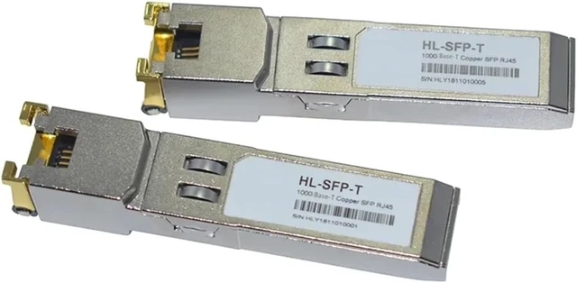 Main image of HL-GLC-TC 10/100/1000BASE-T Copper SFP Transceiver 100M RJ45 Module(10 Pieces)