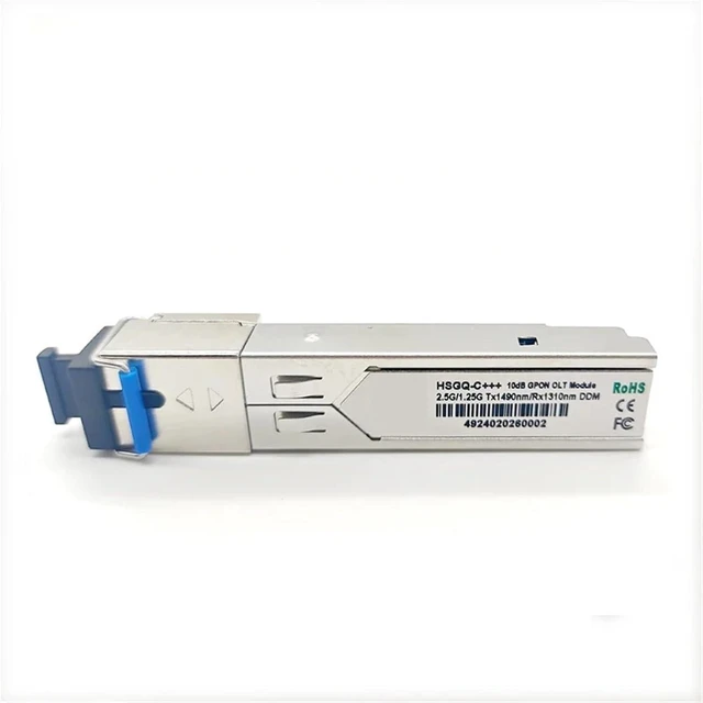 Main image of SFP 10dB Optical Fiber Module GPON OLT C+++ SFP Tx1490/Rx1310nm SFP GPON OLT C+++ Modules 10dB Transceiver SC Connector