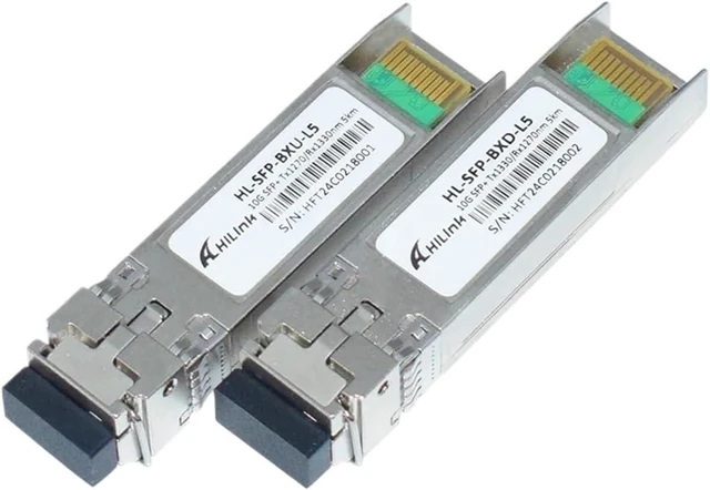 Main image of 10Gb/s 5KM 10G SFP+ BIDI 1270/1330nm LC SFP Transceivers (Color : 1 Pair)