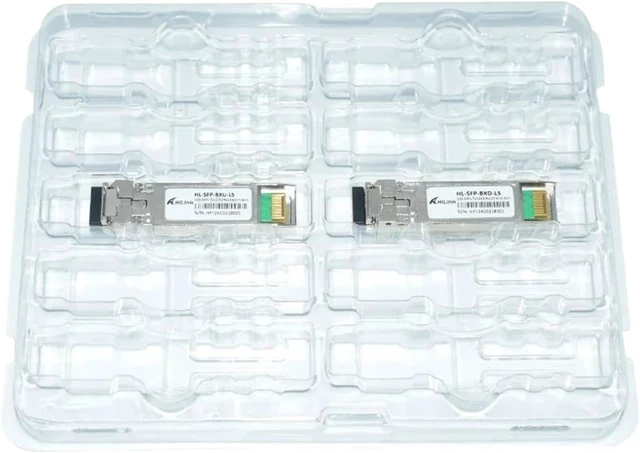 Alt view image 6 of 6 - 10Gb/s 5KM 10G SFP+ BIDI 1270/1330nm LC SFP Transceivers (Color : 1 Pair)
